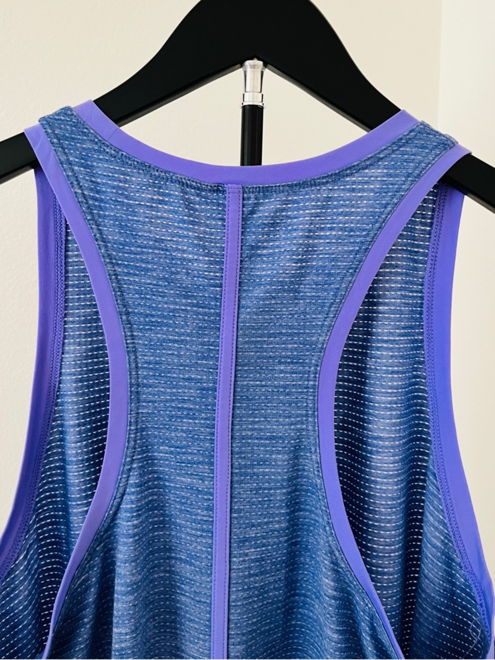 💙 Athletic Works Blue Knit Racerback Workout Tank | Medium - Picture 8 of 11
